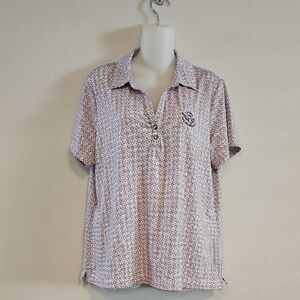 EP Pro | Women's 2020 Red White Black US Open The Olympic Club Activewear Polo